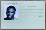 FRAZIER, JOE MICHIGAN BOXING LICENSE (1971-AS WORLD HEAVYWEIGHT CHAMPION)