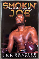 FRAZIER, JOE SIGNED BOOK SMOKIN JOE (1996)