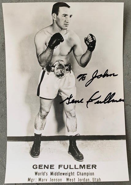 FULLMER, GENE SIGNED PHOTO