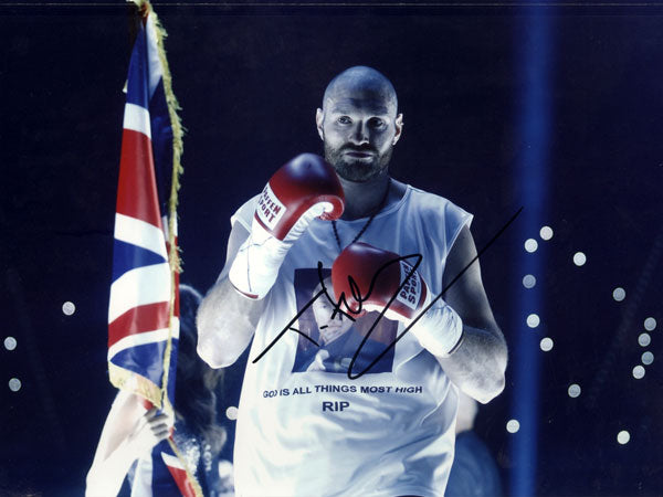 FURY, TYSON SIGNED PHOTO