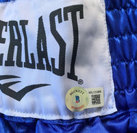 FURY, TYSON SIGNED BOXING TRUNKS (BECKETT AUTHENTICATED)