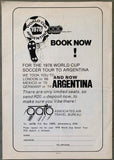 GALINDEZ, VICTOR-RICHIE KATES OFFICIAL PROGRAM (1976)