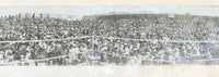 GANS, JOE-JIMMY BRITT ORIGINAL PANORAMIC PHOTOGRAPH (1907)