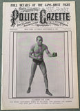 GANS, JOE-JIMMY BRITT ORIGINAL POLICE GAZETTE (1907-FULL PAPER)