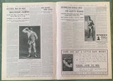 GANS, JOE-JIMMY BRITT ORIGINAL POLICE GAZETTE (1907-FULL PAPER)