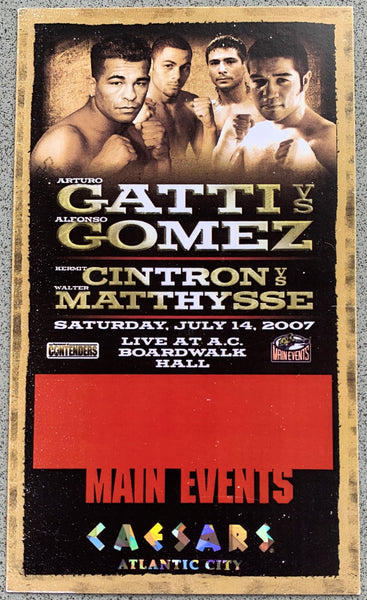 GATTI, ARTURO-ALPHONSO GOMEZ CREDENTIAL (2007)