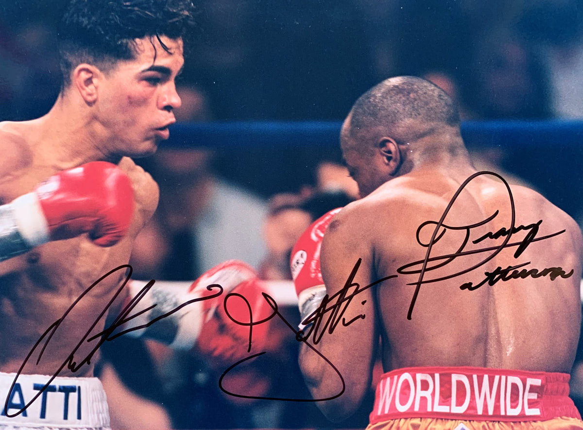GATTI, ARTURO & TRACY HARRIS PATTERSON SIGNED PHOTO – JO Sports Inc.