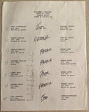 GATTI, ARTURO-ROBERT SCOTT OFFICIAL PROGRAM & BOUT SHEET (1993-GATTI'S 12TH FIGHT)