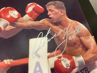 GATTI, ARTURO & MICKY WARD SIGNED LARGE FORMAT PHOTO (AUTHENTIC SIGNINGS AUTHENTICATED)