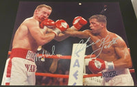 GATTI, ARTURO & MICKY WARD SIGNED LARGE FORMAT PHOTO (AUTHENTIC SIGNINGS AUTHENTICATED)