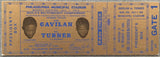 GAVILAN, KID-GIL TURNER ON SITE FULL TICKET (1952-PRESIDENT OF CUBA BOX-PSA/DNA EX 5)
