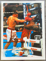 GOLOTA, ANDREW SIGNED LARGE FORMAT PHOTOGRAPH (1996-BOWE II FIGHT-SIGNED BY GOLOTA)