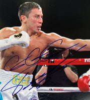 GOLOVKIN, GENNADY SIGNED ACTION PHOTO