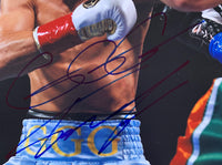 GOLOVKIN, GENNADY SIGNED ACTION PHOTO