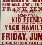 GREB, HARRY-FRANK ZENKE ON SITE EXHIBITION POSTER (1924)