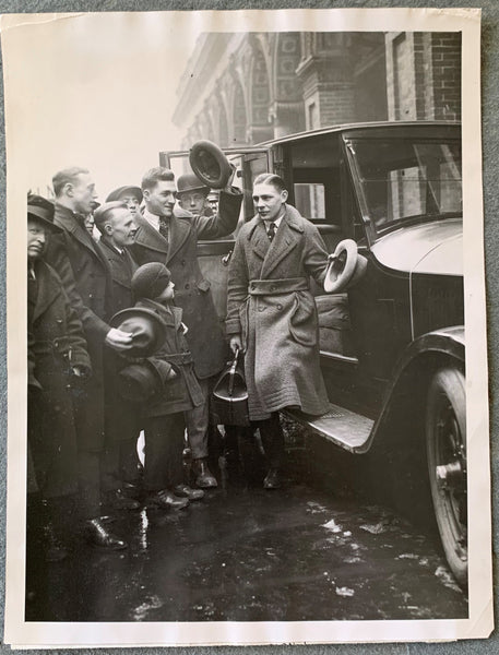 GREB, HARRY ORIGINAL WIRE PHOTO (1922-PRIOR TO GIBBONS FIGHT)