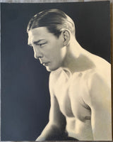 GREB, HARRY SPECTACULAR ORIGINAL LARGE FORMAT STUDIO PHOTOGRAPH (1920'S)