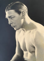GREB, HARRY SPECTACULAR ORIGINAL LARGE FORMAT STUDIO PHOTOGRAPH (1920'S)