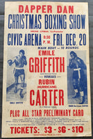 CARTER, RUBIN "HURRICANE"-EMILE GRIFFITH ON SITE POSTER (1963)