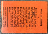 GRIFFITH, EMILE-STANLEY "KITTEN" HAYWARD TICKET STUB (1969)