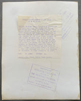 GRIFFITH, EMILE-BENNY "KID" PARET ORIGINAL WIRE PHOTO (1962-END OF FIGHT)