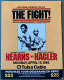 HAGLER, MARVIN-THOMAS HEARNS ADVERTISING STANDEE (1985)