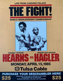 HAGLER, MARVIN-THOMAS HEARNS ADVERTISING STANDEE (1985)