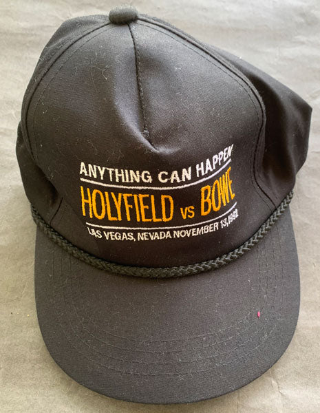 HOLYFIELD, EVANDER-RIDDICK BOWE I SOUVENIR HAT (1992)