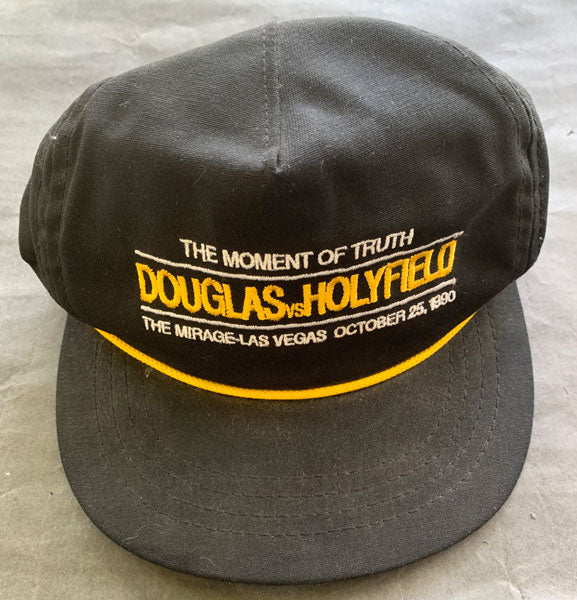 HOLYFIELD, EVANDER-BUSTER DOUGLAS SOUVENIR CAP (1990)