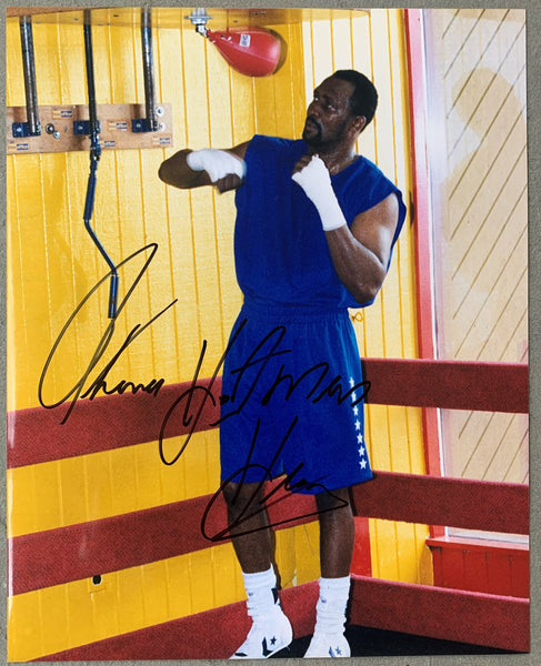 HEARNS, THOMAS HITMAN SIGNED PHOTO