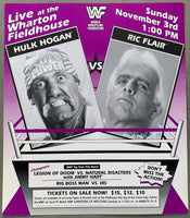 HOGAN, HULK-RIC FLAIR ON SITE POSTER (1991)