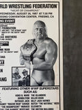 HOGAN, HULK-ONE MAN GANG ON SITE POSTER (1987)