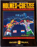 HOLMES, LARRY-GERRIE COETZEE ON SITE POSTER (1984)