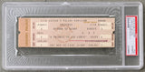 HOLMES, LARRY-ALFREDO EVANGELISTA & KEN NORTON-RANDY STEPHENS FULL TICKET (1978-PSA/DNA)