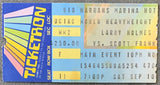 HOLMES, LARRY-SCOTT FRANK ON SITE STUBLESS TICKET(1983)