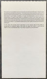 HOLMES, LARRY-MICHAEL SPINKS I & JULIO CESAR CHAVEZ-PRATCHETT ON SITE STUBLESS TICKET (1985)