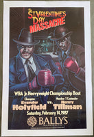 HOLYFIELD, EVANDER-HENRY TILLMAN ON SITE POSTER (1987)