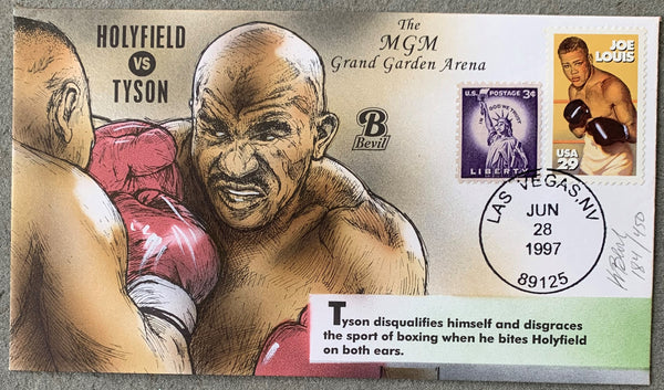 HOLYFIELD, EVANDER-MIKE TYSON II FIRST DAY COVER (1997)