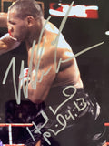 TYSON, MIKE & EVANDER HOLYFIELD SIGNED PHOTO (PSA/DNA)