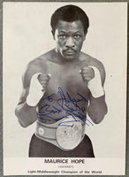 HOPE, MAURICE SIGNED PHOTO