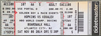 KOVALEV, SERGEY-BERNARD HOPKINS FULL ON SITE TICKET (2014)