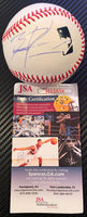 HOPKINS, BERNARD SIGNED BASEBALL (JSA)