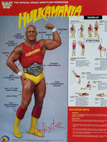 HOGAN, HULK "HULKAMANIA WORKOUT CHART POSTER (1985)