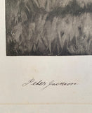 JACKSON, PETER ARTIST SIGNED PRINT (1894)