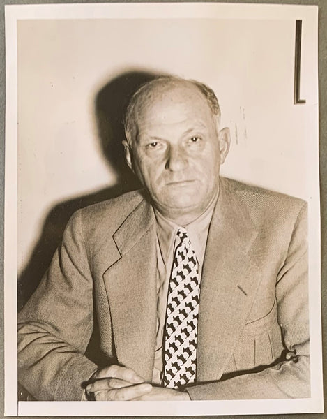 JACOBS, MIKE ORIGINAL WIRE PHOTO (1937)