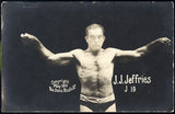 JEFFRIES, JAMES REAL PHOTO POSTCARD (MAY 1910)