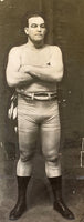 JEFFRIES, JAMES ORIGINAL WIRE PHOTO (1909-TRAINING FOR JOHNSON)