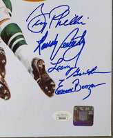 1969 NEW YORK JETS SUPER BOWL SIGNED PHOTO POSTER (SIGNED BY 24-JSA)