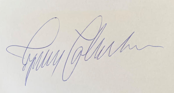 JOHANSSON, INGEMAR SIGNED INDEX CARD (PSA/DNA AUTHENTICATED)