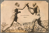 JOHNSON, JACK-JAMES JEFFRIES ORIGINAL PHOTO (1910-1ST ROUND)